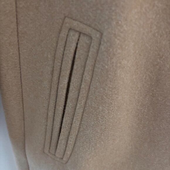 Women's Zara Soft Coat Size S Taupe Brown New Without Tags - Picture 5 of 9